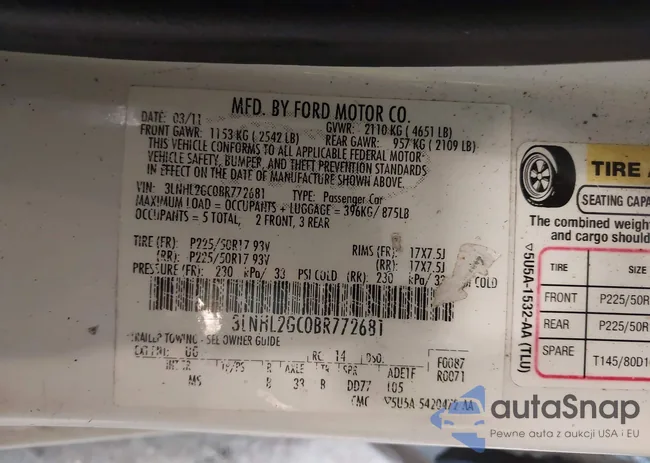 3LNHL2GC0BR772681: 40331285