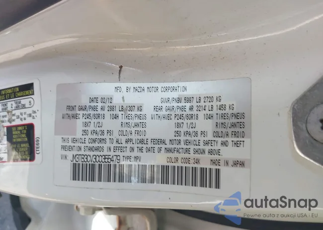 JM3TB3CV3C0355479: 40334312