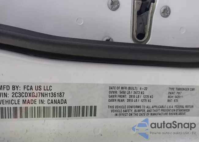 2C3CDXGJ7NH136187: 40335495