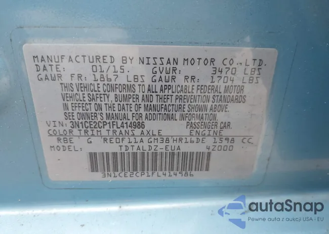 3N1CE2CP1FL414986: 40335880