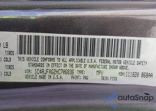 1C4RJFAG2HC706836: 40341373