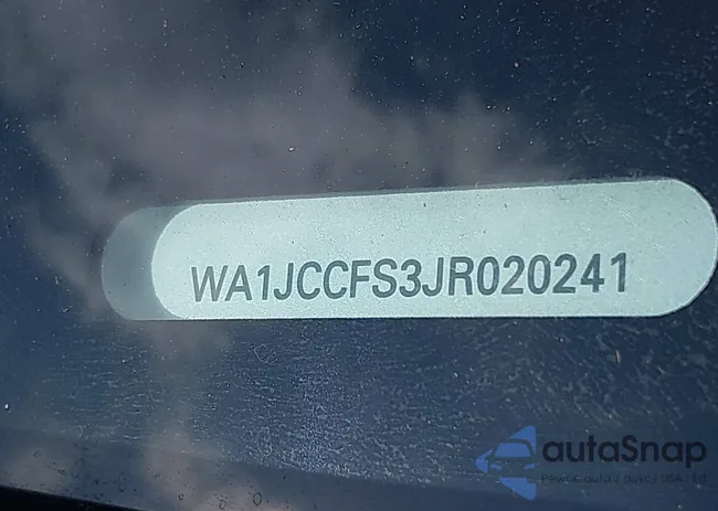 WA1JCCFS3JR020241: 40350527