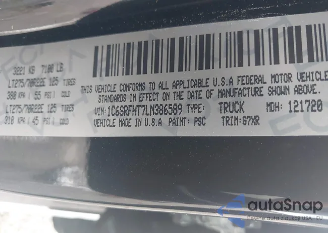 1C6SRFHT7LN386589: 40353678