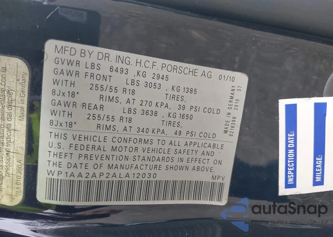 WP1AA2AP2ALA12030: 40355751