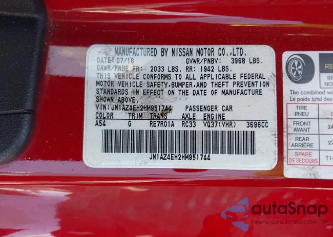 JN1AZ4EH2HM951744: 40366385