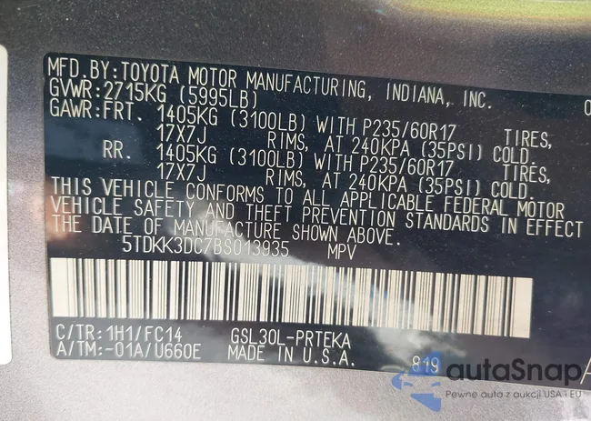 5TDKK3DC7BS013935: 40367108