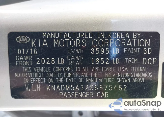 KNADM5A32G6675462: 40369454