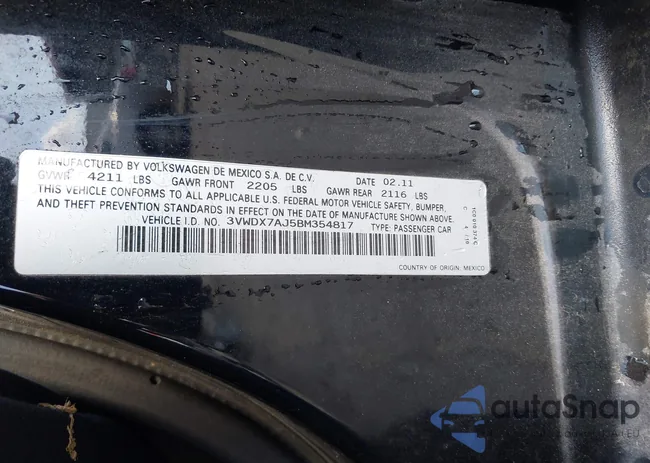 3VWDX7AJ5BM354817: 40375104