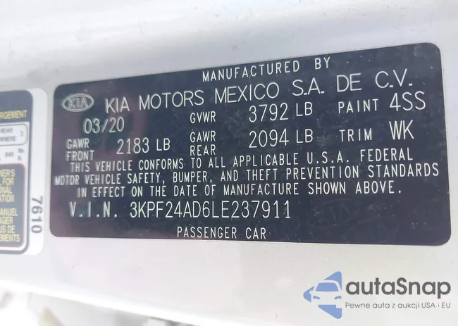 3KPF24AD6LE237911: 40377979