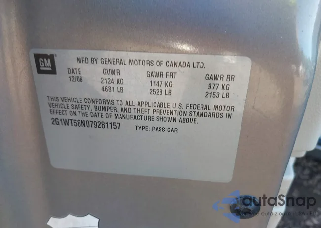 2G1WT58N079281157: 40378222