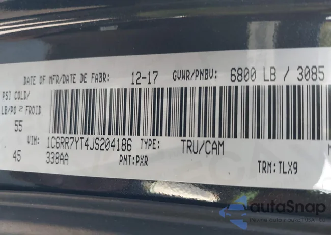 1C6RR7YT4JS204186: 40377581