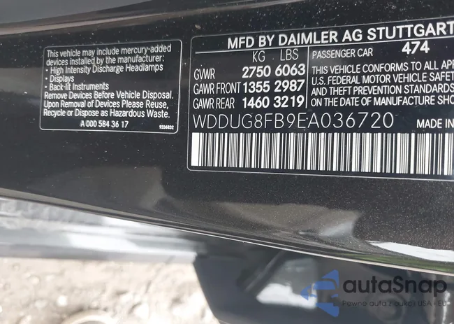 WDDUG8FB9EA036720: 40381457