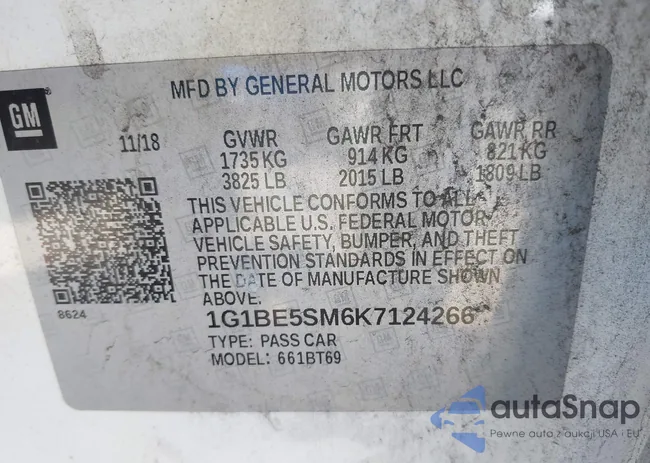 1G1BE5SM6K7124266: 40382560