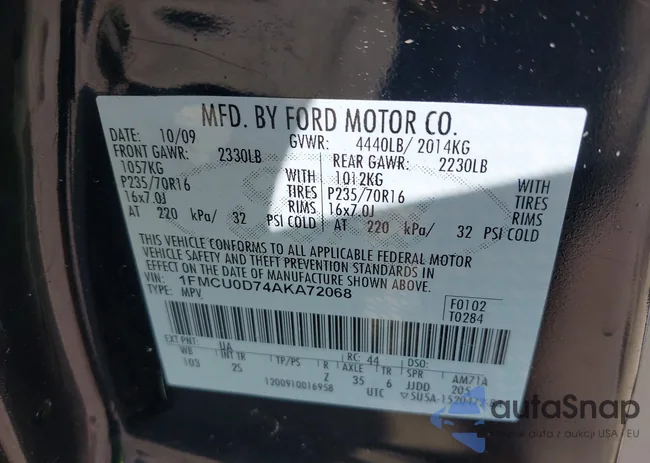 1FMCU0D74AKA72068: 40382563