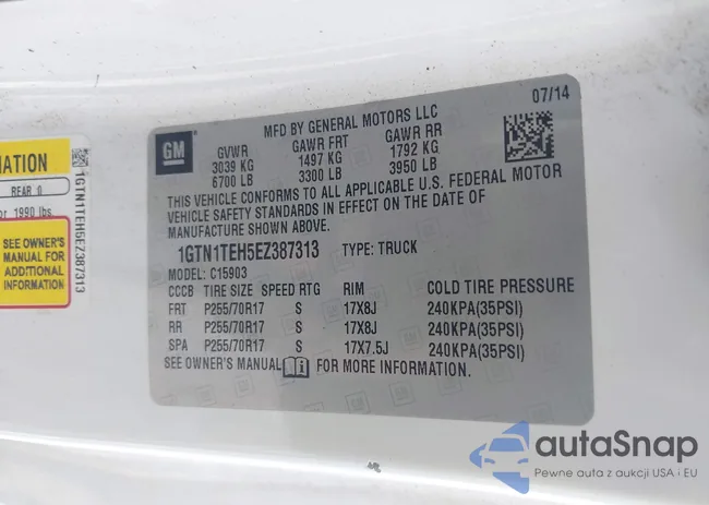 1GTN1TEH5EZ387313: 40382588