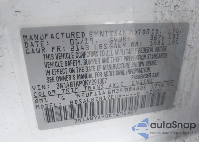 3N1AB7AP0KY291307: 40384715