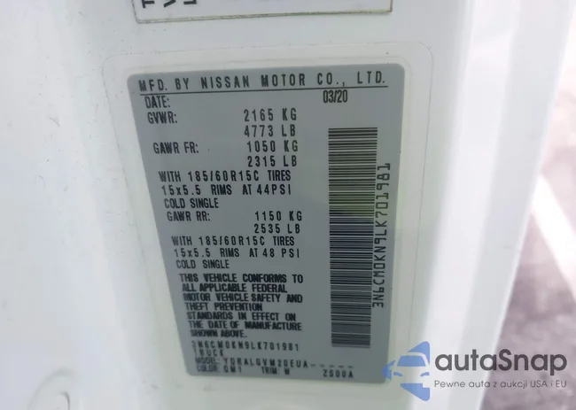 3N6CM0KN9LK701981: 40386960