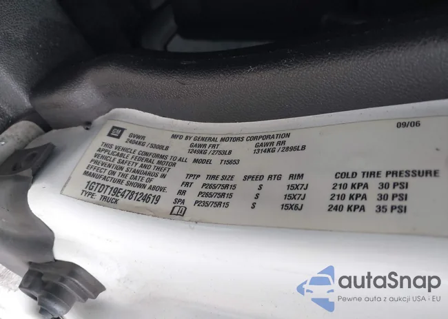 1GTDT19E478124619: 40394915