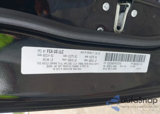 2C3CDXBG7KH732763: 40402414