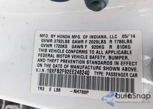 19XFB2F92EE248240: 40410024