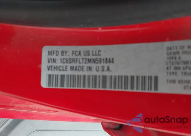 1C6SRFLT2MN591844: 40410248