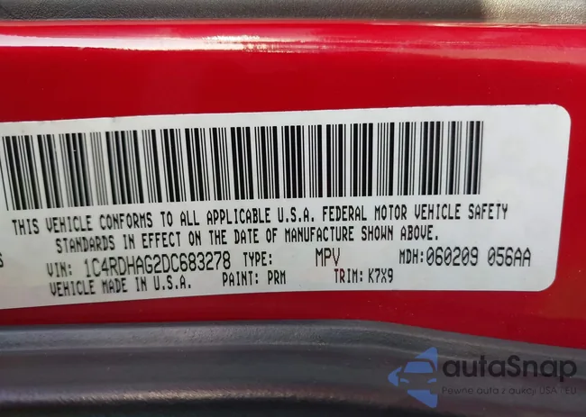 1C4RDHAG2DC683278: 40420051