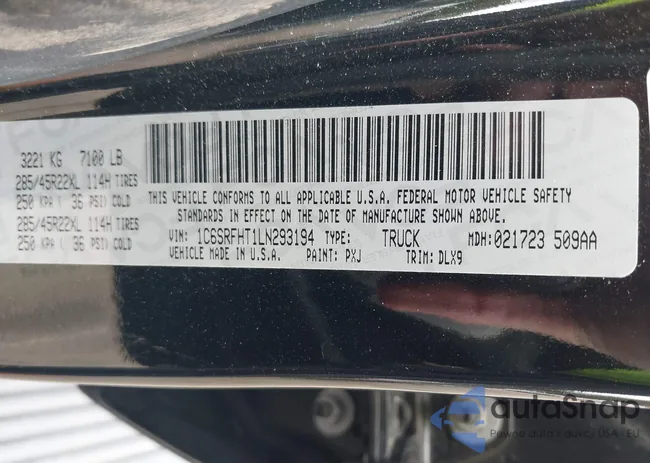 1C6SRFHT1LN293194: 40423196