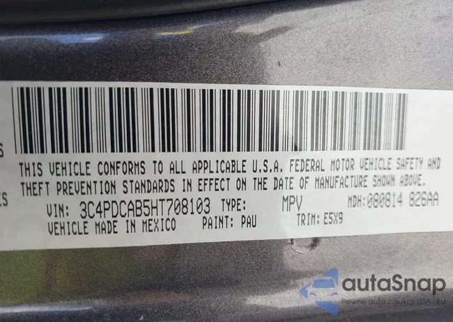 3C4PDCAB5HT708103: 40422783