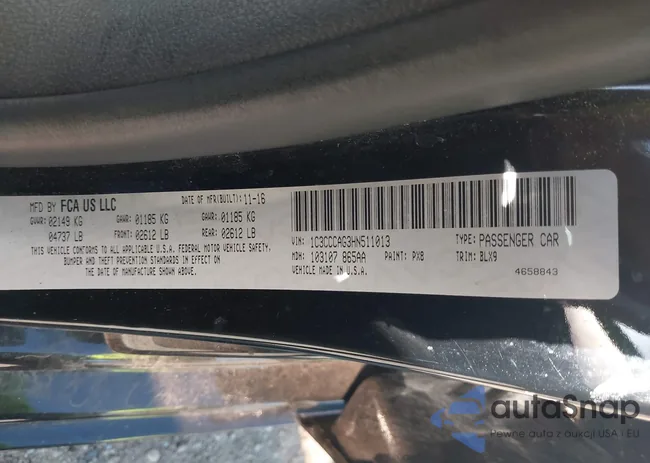 1C3CCCAG3HN511013: 40434166