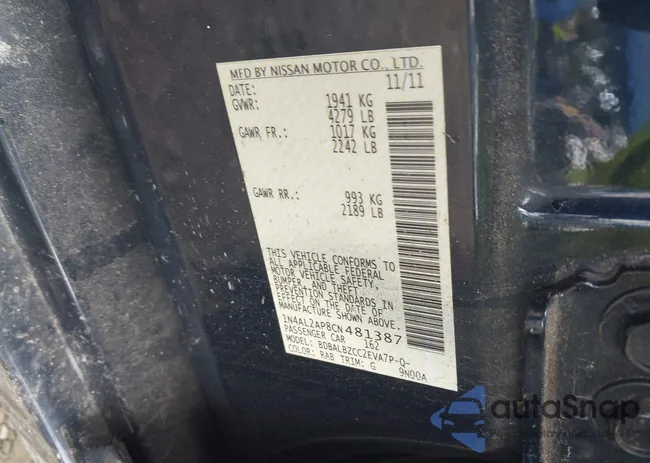 1N4AL2AP8CN481387: 40437876