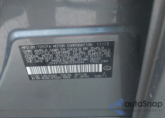 JTHCF1D28E5009244: 40446480