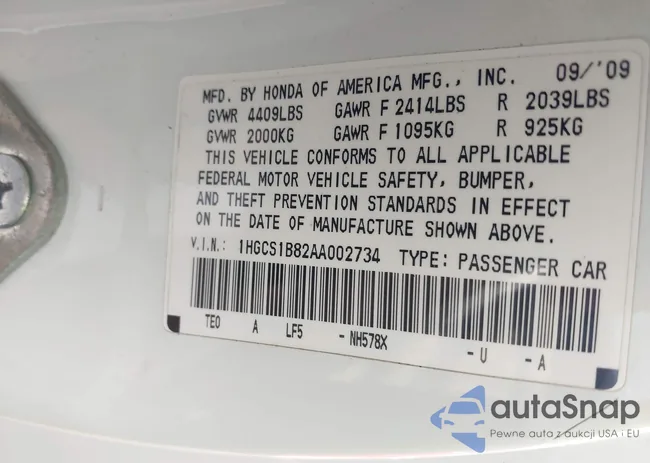 1HGCS1B82AA002734: 40448423