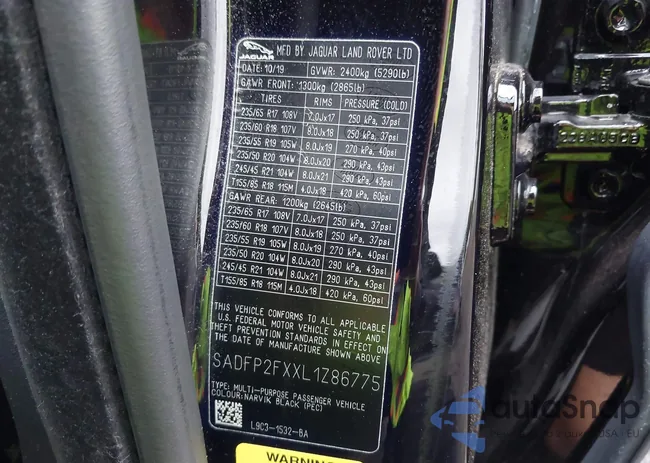 SADFP2FXXL1Z86775: 40452058