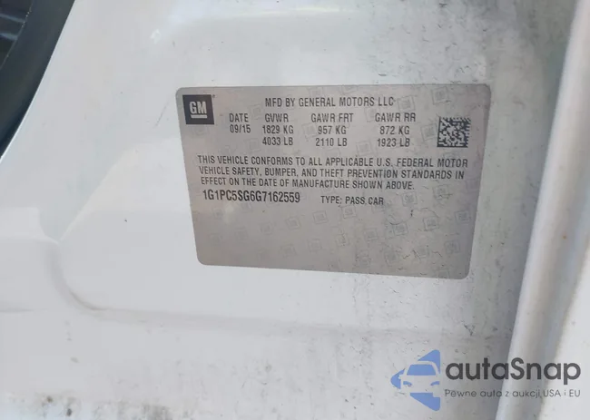 1G1PC5SG6G7162559: 40452428