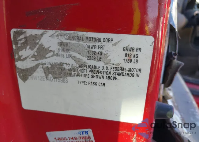 1G2NW12E14C175983: 40456614