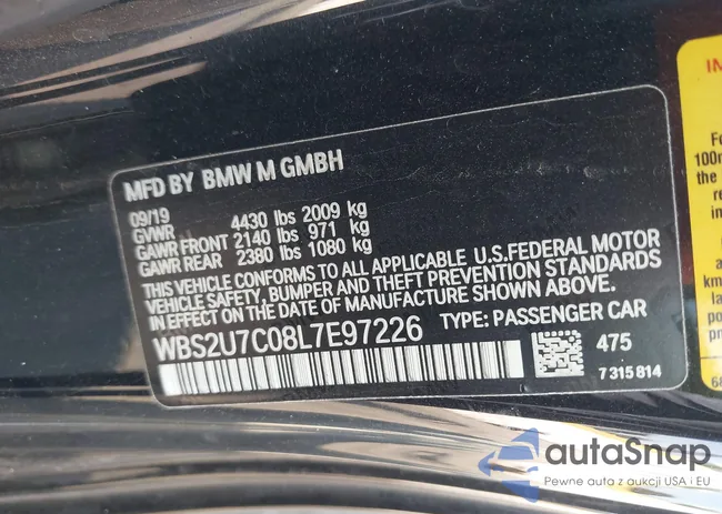 WBS2U7C08L7E97226: 40464036