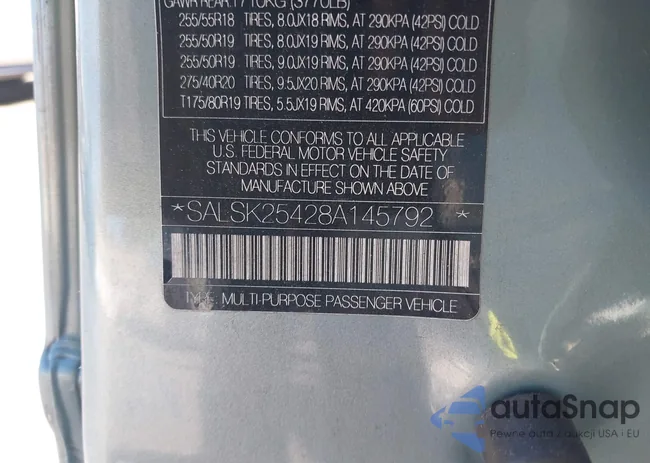 SALSK25428A145792: 40464308