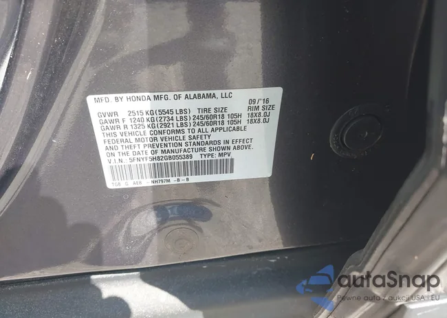 5FNYF5H82GB055389: 40465731