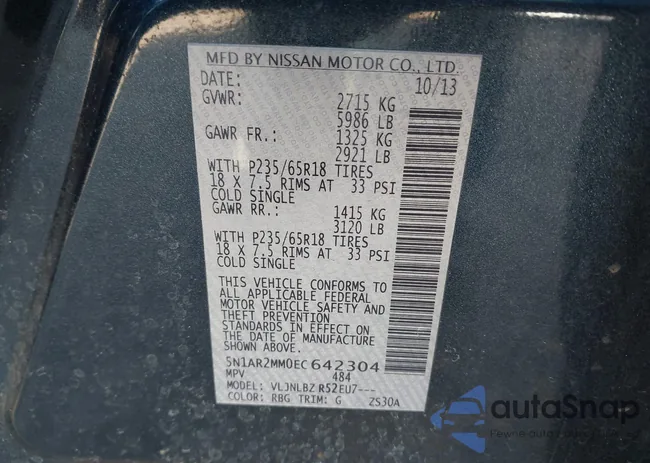 5N1AR2MM0EC642304: 40467088