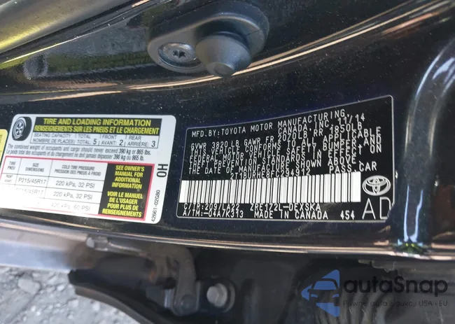 2T1BURHE8FC294912: 40471181