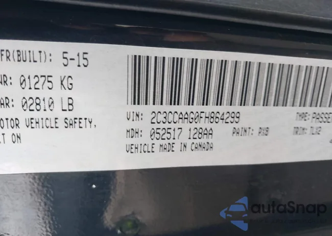 2C3CCAAG0FH864299: 40472016