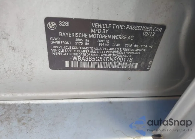 WBA3B5G54DNS00178: 40471342