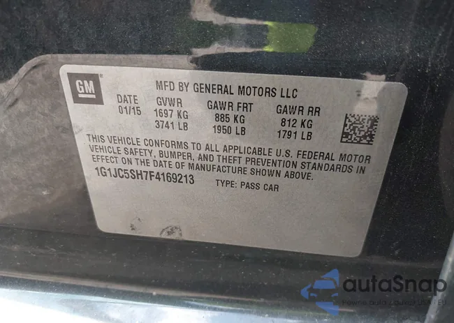 1G1JC5SH7F4169213: 40471413