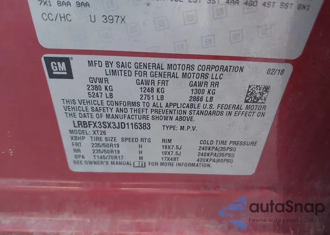 LRBFX3SX3JD116383: 40473545