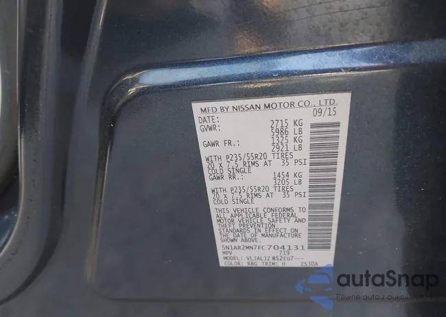 5N1AR2MN7FC704131: 40481147