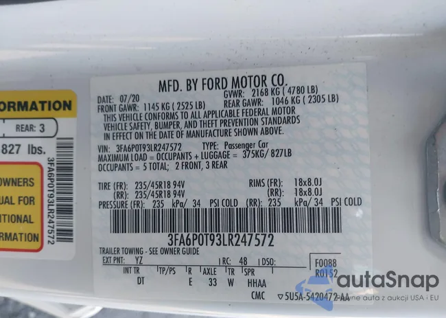 3FA6P0T93LR247572: 40481880