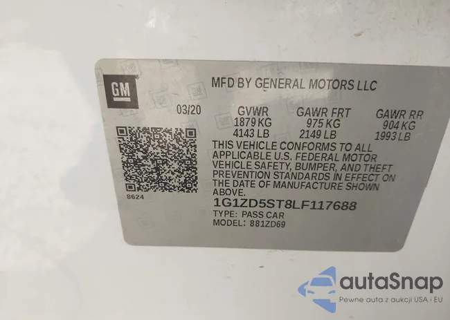 1G1ZD5ST8LF117688: 40483819