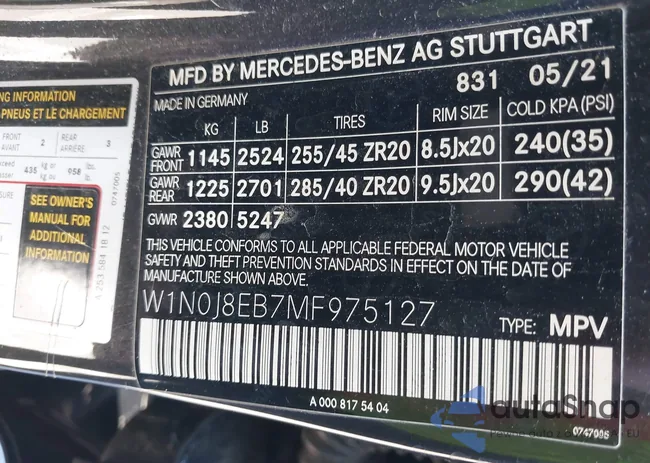 W1N0J8EB7MF975127: 40484017