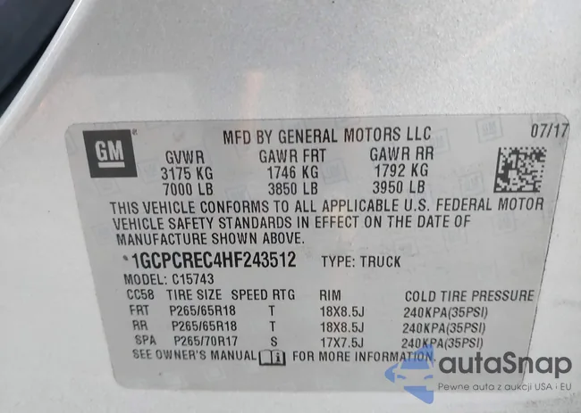 1GCPCREC4HF243512: 40485625