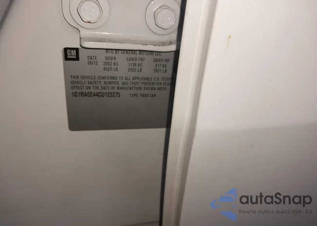 1G1RA6E44CU123275: 40486647